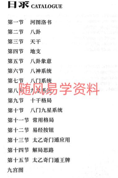 夏光明奇门著作《太乙奇门遁》和《奇门遁甲开悟秘籍》电子书