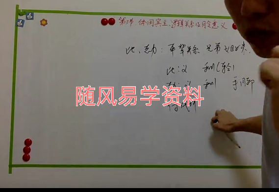 辛语2022盲派八字秋季班视频25集
