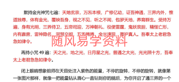 罗金  自观元辰宫录音+文档