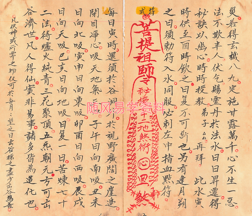 玄门秘术《七十二地煞术》58双页
