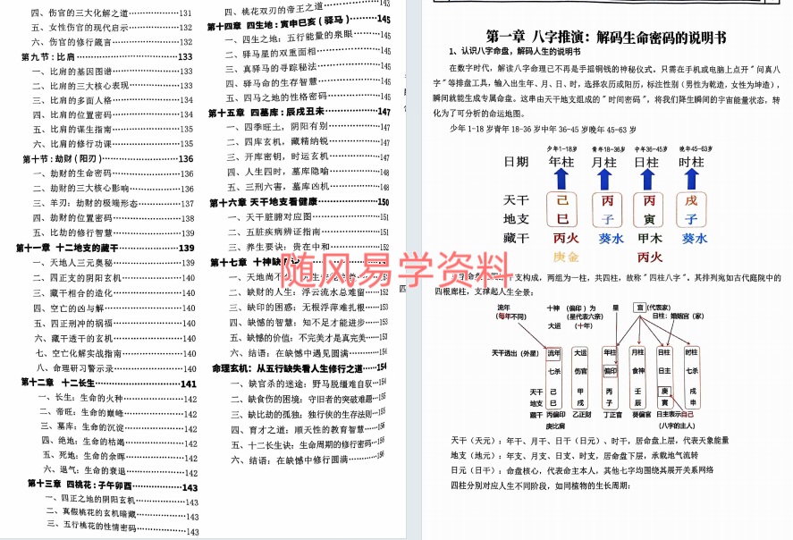 赵锦源  八字命理弟子密训秘籍166页
