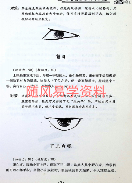 邵伟华   图解 相面术258页