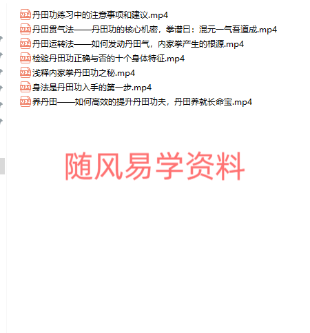 丁宁  丹田功秘法视频7集