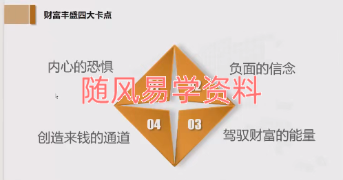 艾灵   财富1+7吸金秘法视频8集