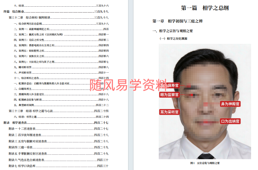 李秀娟    面相秘籍相法正通448页